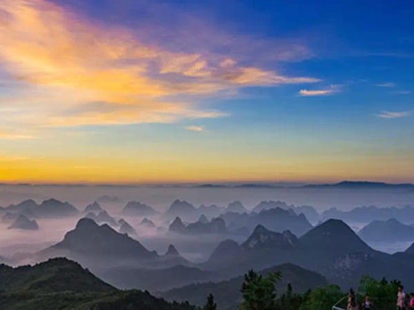 Private Tour: Yao Mountain and Tea Plantation from Guilin